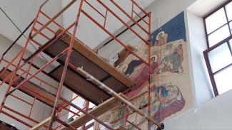 Художники приступили к росписи Храма в честь собора Всех Самарских Святых