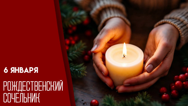 6 января — Рождественский сочельник: традиции и персональные открытки