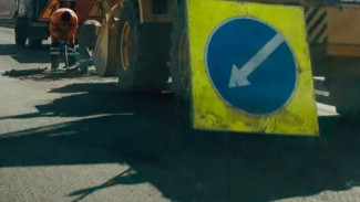 В Самаре на улице Садовой укладывают новое дорожное покрытие