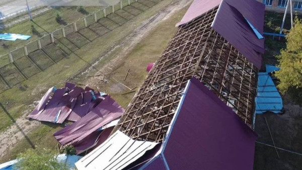 В Самарской области ликвидируют разрушительные последствия урагана