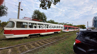 В Самаре на ул. Ново-Садовой парализовано движение трамваев 19 сентября