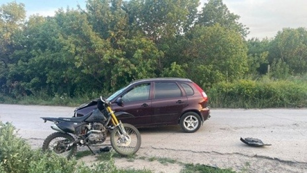 В ДТП под Самарой пострадал пьяный 16-летний мотоциклист с 14-летней пассажиркой