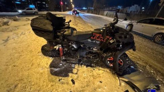 В Тольятти пьяный квадроциклист не поделил дорогу с Ford Mondeo