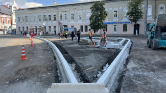 Ремонт ул Венцека и площади Революции в Самаре выполнен на 45%
