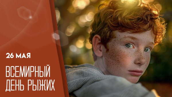 26 мая — отмечаем всемирный День рыжих