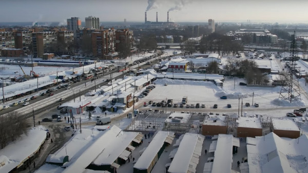 В Самаре в январе 2022 года строят новые торговые ряды на Кировском рынке