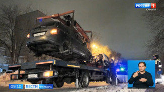 В Самаре продолжается расчистка снега