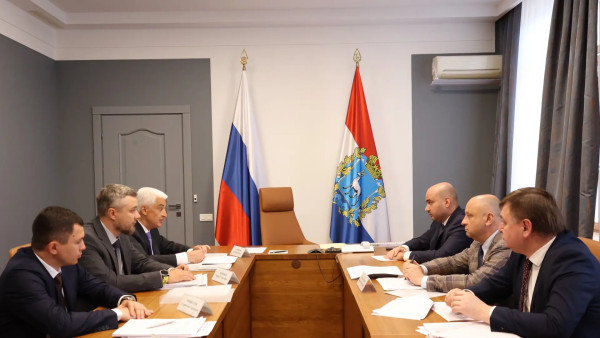 В Самаре Вячеслав Федорищев провел рабочую встречу с генеральным директором ПАО «Россети Волга»