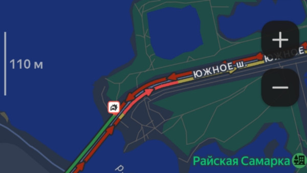 Появилось видео горящего КамАЗа на Южном мосту в Самаре 26 мая