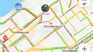 Самару вечером 10 декабря накрыл 7-балльный час пик