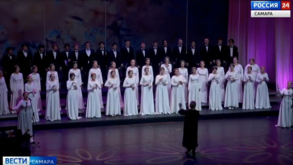 В САТОБ прошел пасхальный концерт с участием сводного хора семинарии