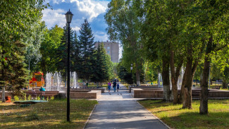 В самарском парке Победы восстанавливают озеро