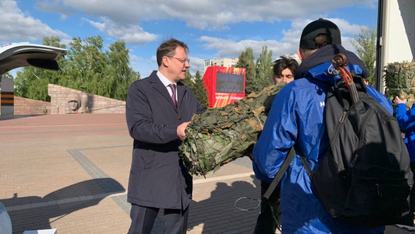 Из Самары накануне Дня Победы отправили гуманитарный груз в зону СВО