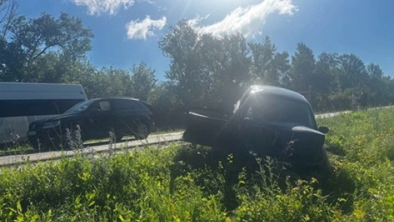 Самарские полицейские рассказали о двух пострадавших в столкновении Volkswagen и Lada Kalina