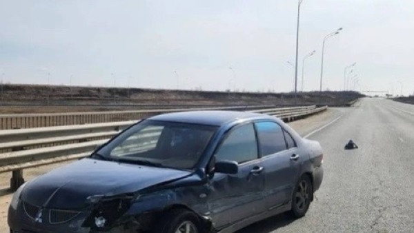 В Самарской области водитель иномарки врезался в ограждение 