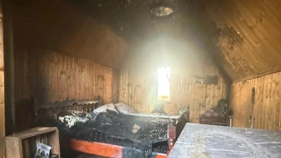 Пожар под Самарой в селе Верхние Санчелеево унёс жизнь одного человека вечером 10 июня