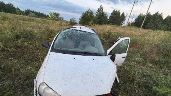 Под Самарой разбился пьяный водитель с юными пассажирами