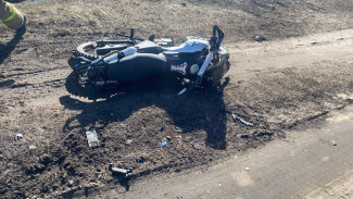 В Самарской области произошла авария с участием мотоциклиста