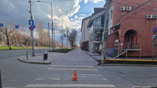 В Самаре Lada Granta сбила 10-летнего велосипедиста на пешеходном переходе