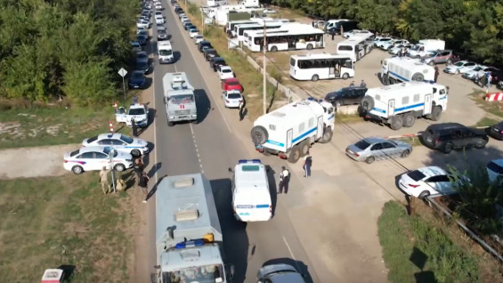 В Волжском районе прошли учения по противодействию террористам 