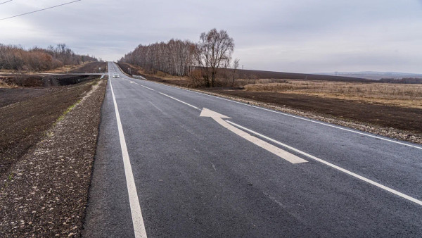 В Сергиевском районе досрочно завершили ремонт трассы до села Кандабулак