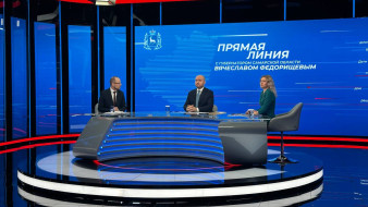 В студии ГТРК "Самара" прошла "Прямая линия" с губернатором Вячеславом Федорищевым