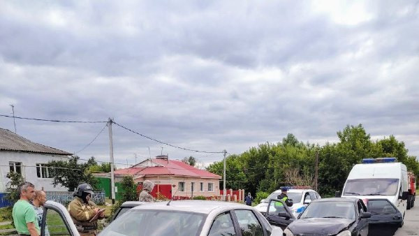 22 июня под Самарой столкнулись два автомобиля Lada 