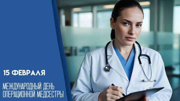 15 февраля Международный день операционной медсестры: не забудьте поздравить близких и друзей