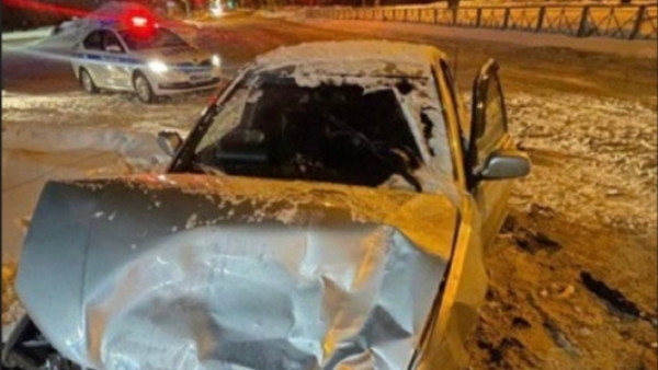 В Тольятти в столкновении Lada и Mitsubishi пострадал 48-летний водитель