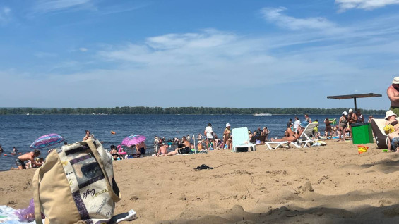 Вода в Волге достигла комфортных значений