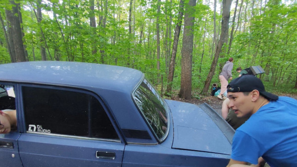 Самарский автолюбитель угодил в грязевой плен