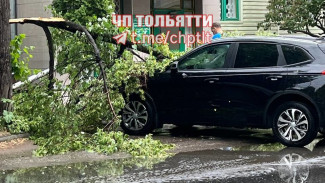 Жители Самарской области рассказали о последствиях стихии в Тольятти