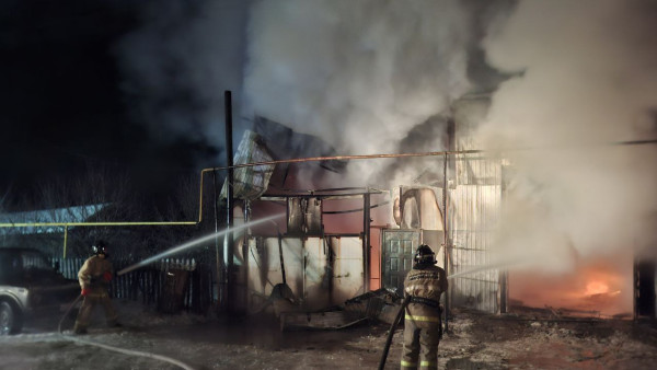 Стали известны подробности пожара, уничтоживший гараж в Самарской области 17 января 