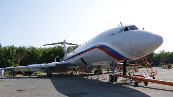 Самарский «Авиакор» судится за самолет ТУ-154М