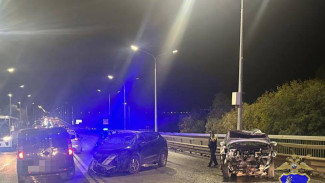 Стали известны причины вечернего ДТП, из-за которого перекрыли Южный мост в Самаре