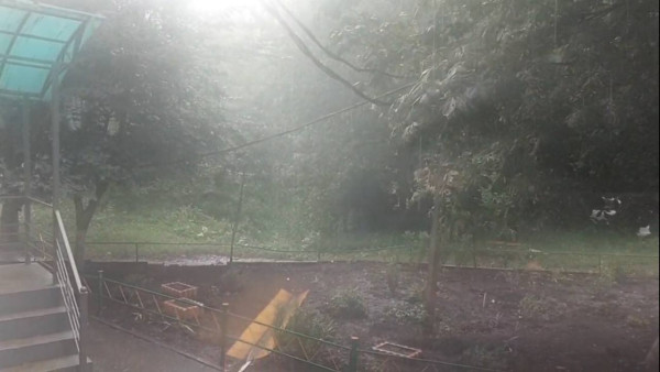 Мощный ливень накрыл Самару вечером 5 августа