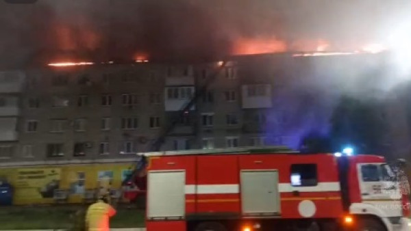 Под Самарой из-за крупного пожара эвакуировали 70 человек