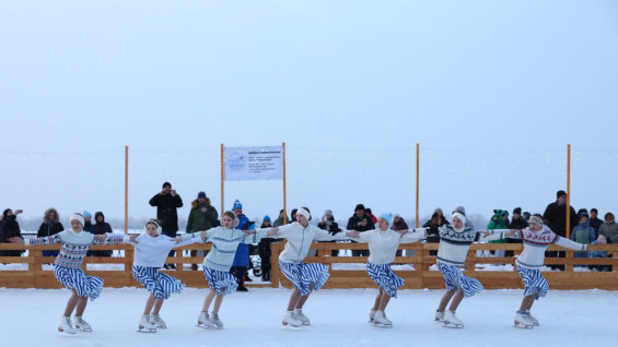В Самаре открылся новый каток на набережной у Некрасовского спуска