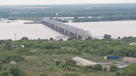 В Самарской области транспортную компанию оштрафовали за нарушения на мосту через Волгу