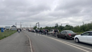 Движение на переезде в Крутых Ключах в Самаре было парализовано на час