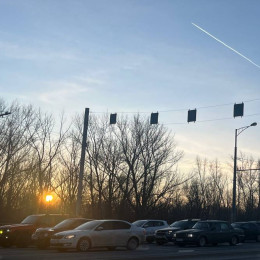 Вечером 20 февраля Самару сковали пробки в 9 баллов 