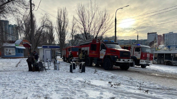 При пожаре в девятиэтажке на пр. Кирова погибла 64-летняя женщина