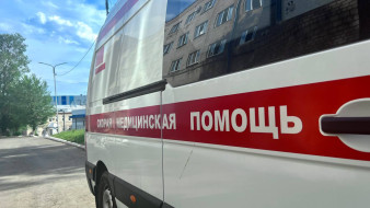 Появились кадры ДТП с подростком на питбайке в Кошелеве