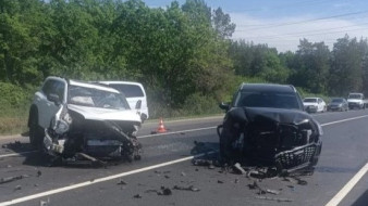 В Волжском районе Самарской области столкнулись три иномарки, есть пострадавшие