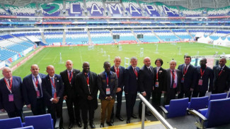 Вячеслав Федорищев встретился с представителями десяти стран на XIII Международном спортивном форуме