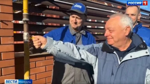 В Волжской районе запустили новый газопровод протяженностью 16 километров