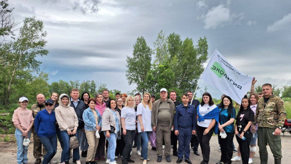 В День эколога прошла акция по уборке берегов озёр Старицы Дубовый Ерик