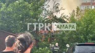 3 июня в историческом центре Самары произошел крупный пожар 