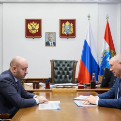 Вячеслав Федорищев обсудил с главой Сергиевского района перспективы развития муниципалитета