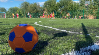 В поселке Курумоч открыли новые спортивные площадки для игр и сдачи ГТО